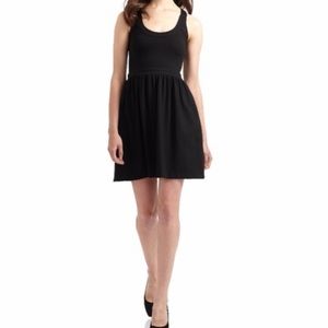 Cynthia Rowley Black fit and flare dress